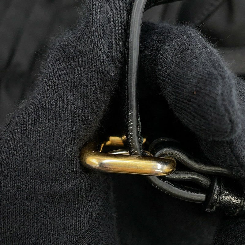 プラダ トートバッグ ギャザー ナイロン BN2346 PRADA 2way 黒