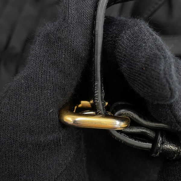 プラダ トートバッグ ギャザー ナイロン BN2346 PRADA 2way 黒