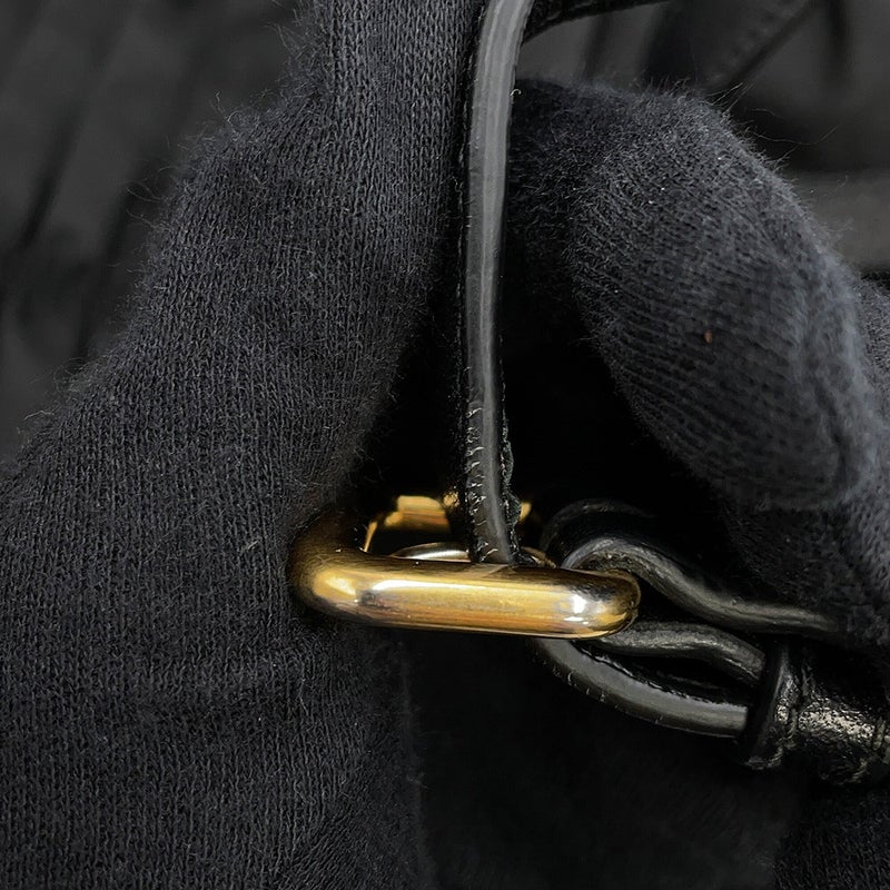 プラダ トートバッグ ギャザー ナイロン BN2346 PRADA 2way 黒