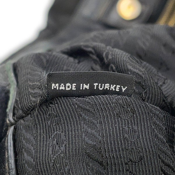 プラダ トートバッグ ギャザー ナイロン BN2346 PRADA 2way 黒