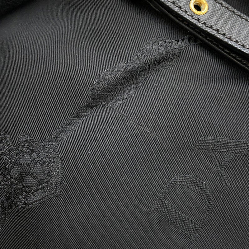 プラダ トートバッグ ロゴ ナイロン BR4255 PRADA 黒 2way