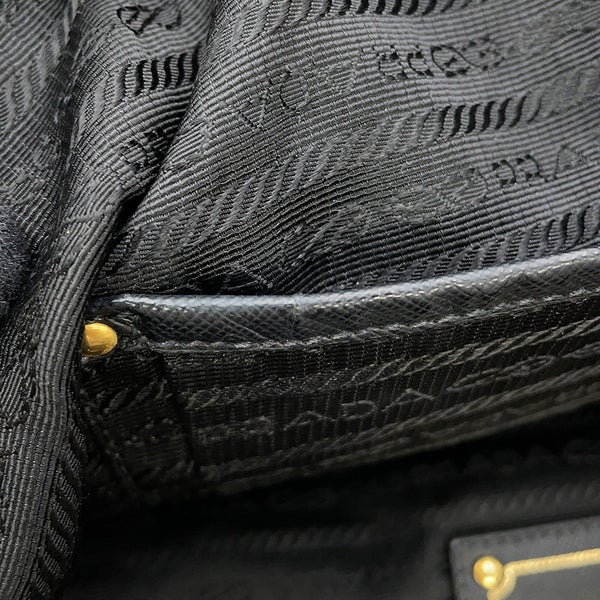 プラダ トートバッグ ロゴ ナイロン BR4255 PRADA 黒 2way