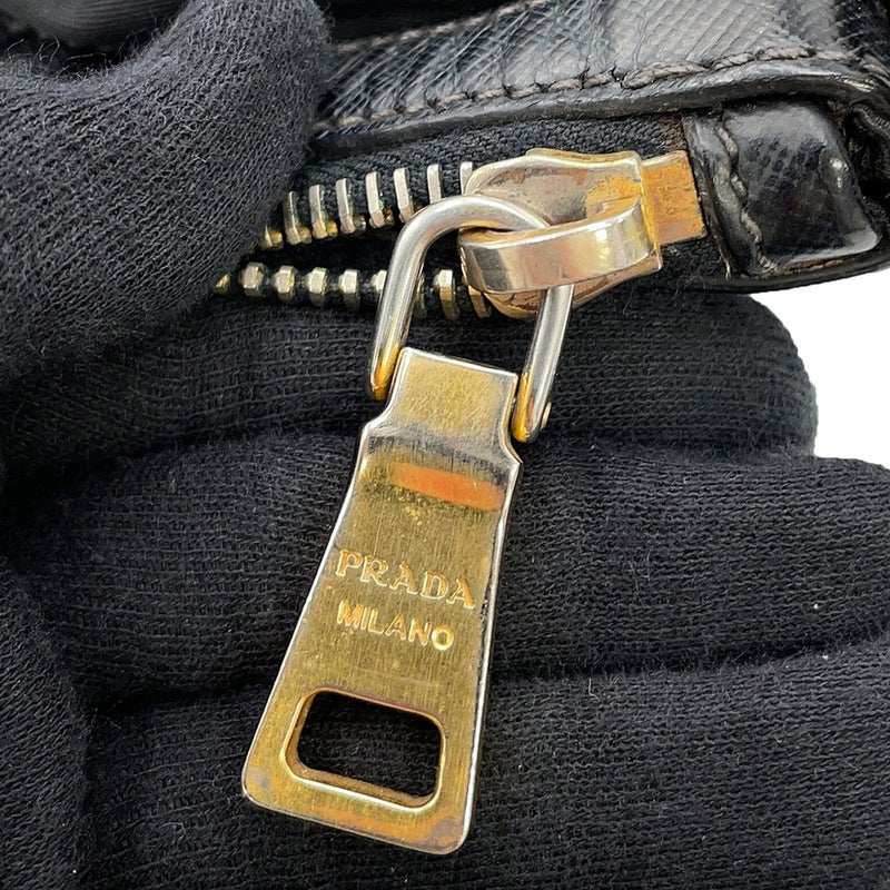 プラダ トートバッグ ロゴ ナイロン BR4255 PRADA 黒 2way