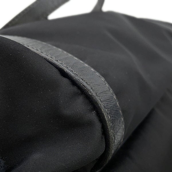 プラダ トートバッグ ロゴ ナイロン BR4255 PRADA 黒 2way