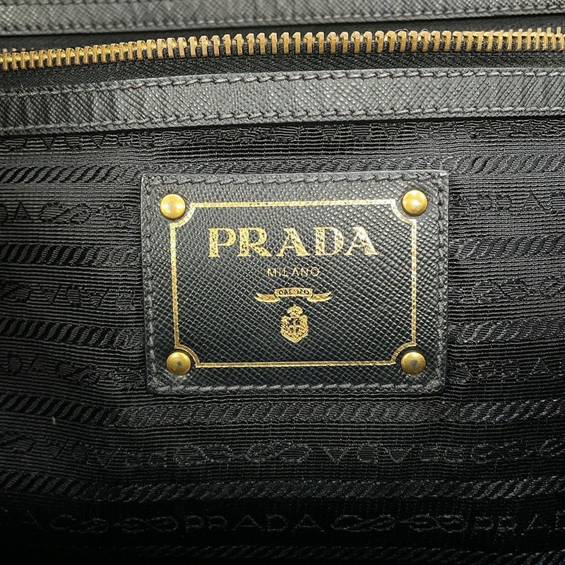 プラダ トートバッグ ロゴ ナイロン BR4255 PRADA 黒 2way