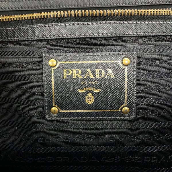プラダ トートバッグ ロゴ ナイロン BR4255 PRADA 黒 2way