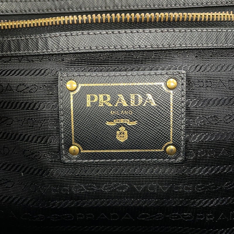プラダ トートバッグ ロゴ ナイロン BR4255 PRADA 黒 2way