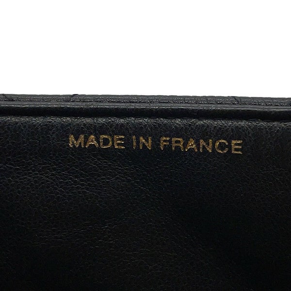 シャネル ハンドバッグ マトラッセ ココマーク トップハンドル キャビアスキン A12397 CHANEL バッグ 黒