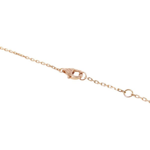 カルティエ ネックレス ジュスト アン クル ペンダント ダイヤモンド 36P 計0.38ct K18PGピンクゴールド B3047000 Cartier