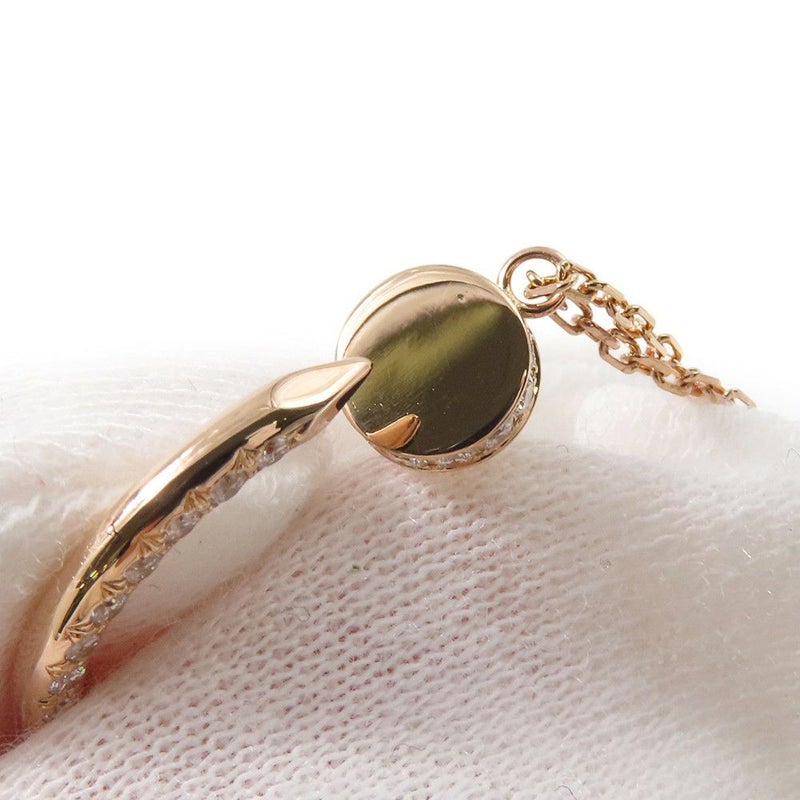 カルティエ ネックレス ジュスト アン クル ペンダント ダイヤモンド 36P 計0.38ct K18PGピンクゴールド B3047000 Cartier