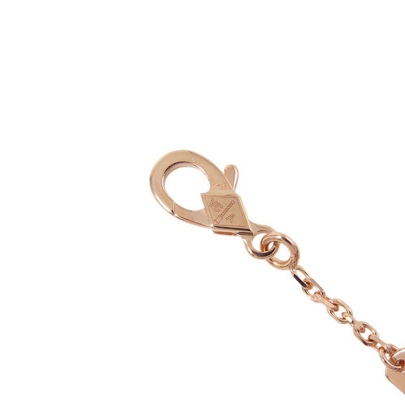 ヴァンクリーフ&アーペル ネックレス ヴィンテージ アルハンブラ ロードナイト/ダイヤ 1P K18PG VCARP7TD00 2021年ホリデー限定