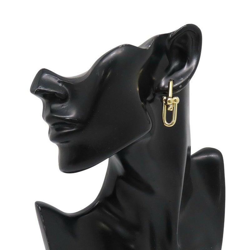 ティファニー ピアス ハードウェア ラージリンク K18YGイエローゴールド 68533643 Tiffany&Co.