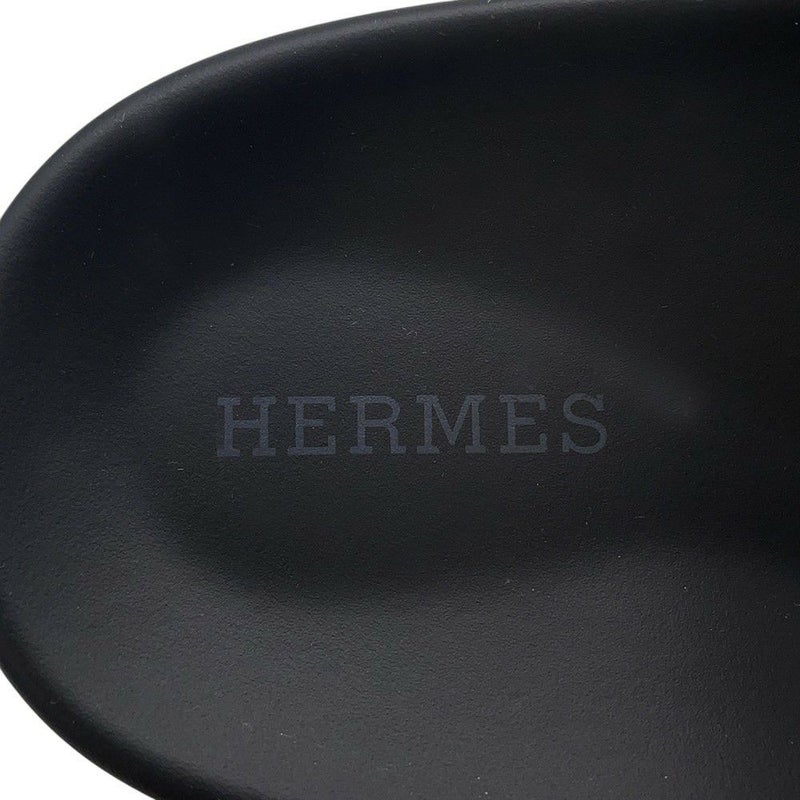 エルメス サンダル エクストラ シェーヌダンクル レディースサイズ38 HERMES 靴 黒