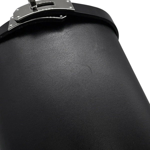 エルメス ブーツ ジャンピング レザー レディースサイズ36 1/2 HERMES ショートブーツ 黒