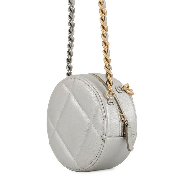 シャネル チェーンショルダーバッグ シャネル19 ココマーク ラムスキン AP0945 CHANEL