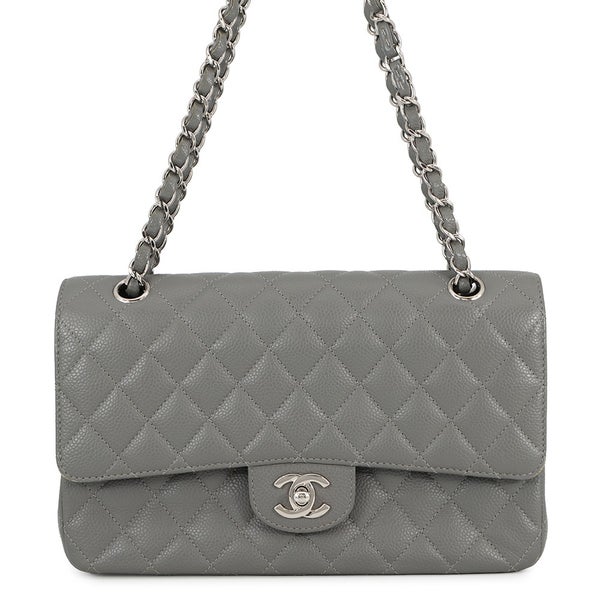 シャネル チェーンショルダーバッグ マトラッセ25 ココマーク ダブルチェーン キャビアスキン A01112 CHANEL