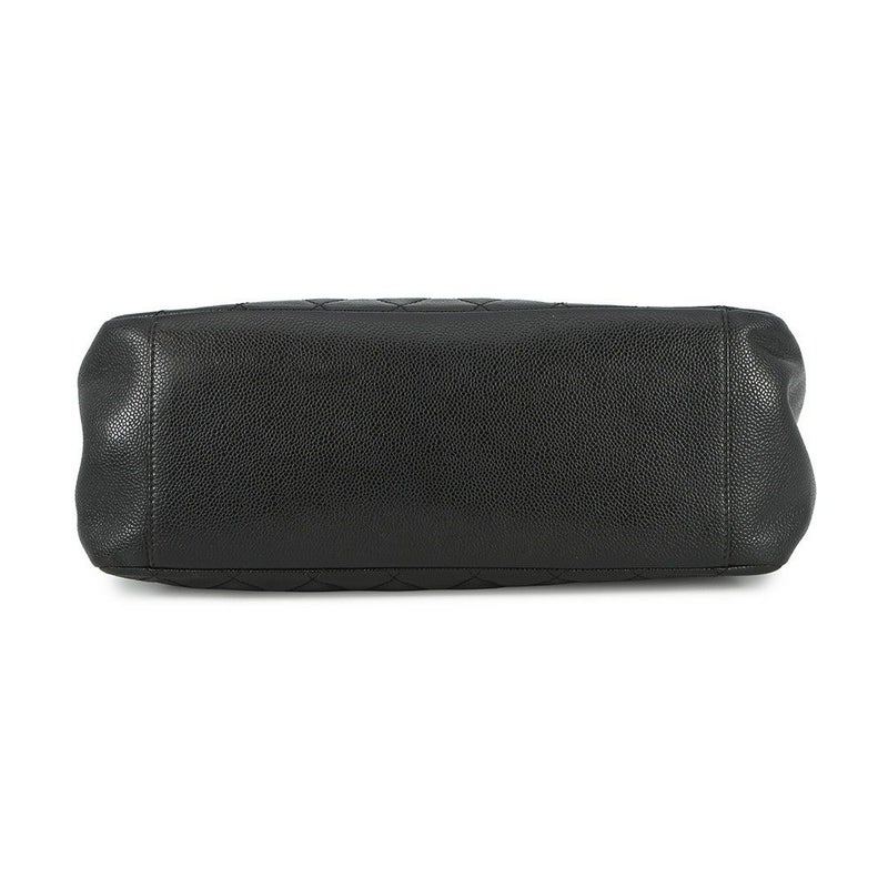 シャネル チェーントートバッグ ココマーク マトラッセ GST キャビアスキン A50995 CHANEL 黒