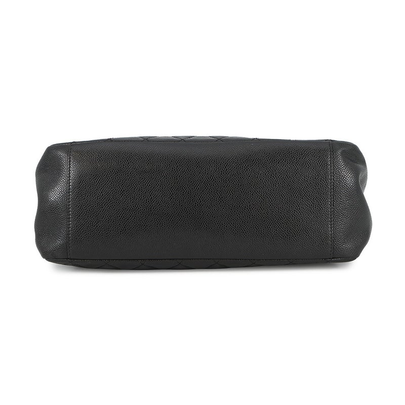 シャネル チェーントートバッグ ココマーク マトラッセ GST キャビアスキン A50995 CHANEL 黒