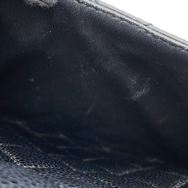 シャネル チェーントートバッグ ココマーク マトラッセ GST キャビアスキン A50995 CHANEL 黒