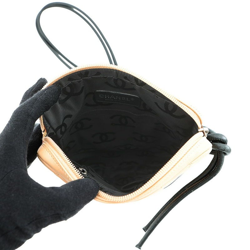 シャネル ショルダーバッグ カンボンライン ミディアム ココマーク A25178 CHANEL バッグ 黒