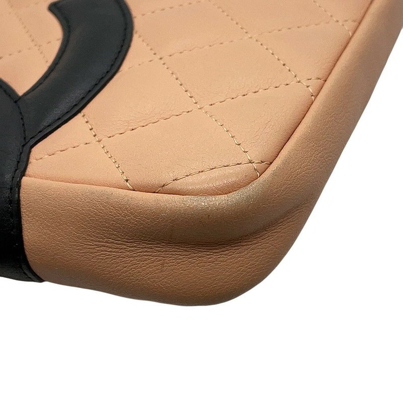 シャネル ショルダーバッグ カンボンライン ミディアム ココマーク A25178 CHANEL バッグ 黒