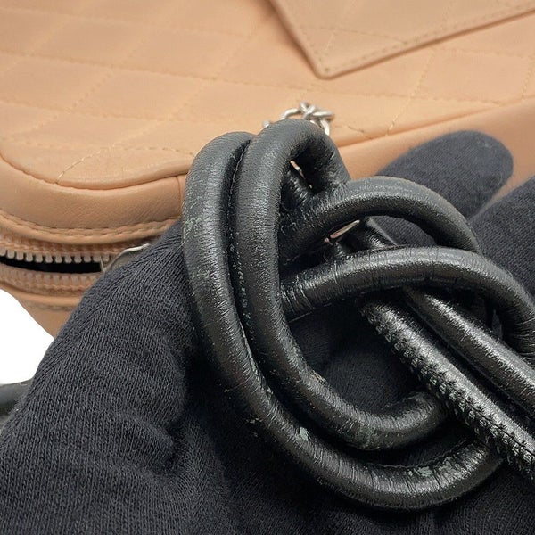 シャネル ショルダーバッグ カンボンライン ミディアム ココマーク A25178 CHANEL バッグ 黒