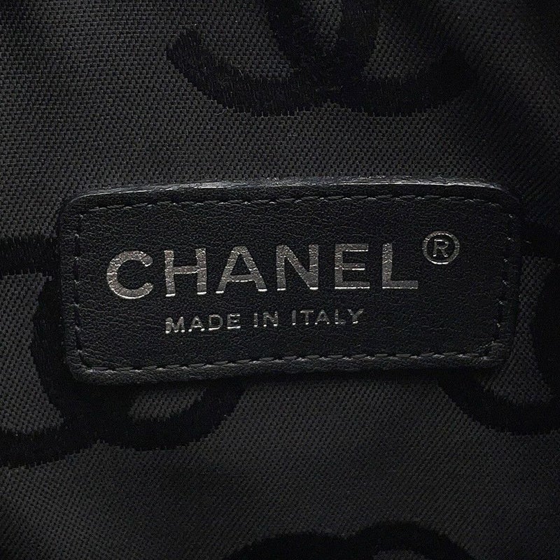 シャネル ショルダーバッグ カンボンライン ミディアム ココマーク A25178 CHANEL バッグ 黒