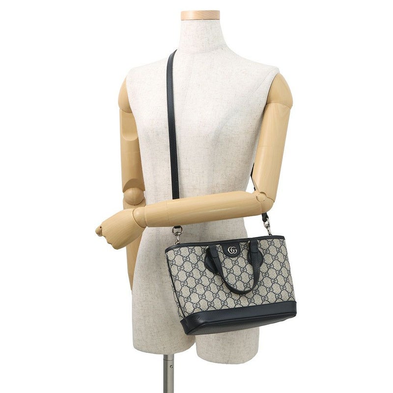 グッチ ショルダーバッグ ダブルG オフディア ミニトートバッグ GGスプリーム/レザー 811716 GUCCI 2way