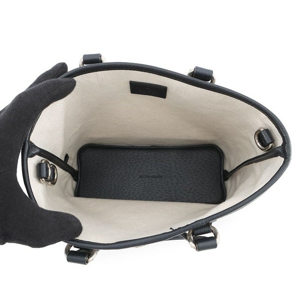 グッチ ショルダーバッグ ダブルG オフディア ミニトートバッグ GGスプリーム/レザー 811716 GUCCI 2way