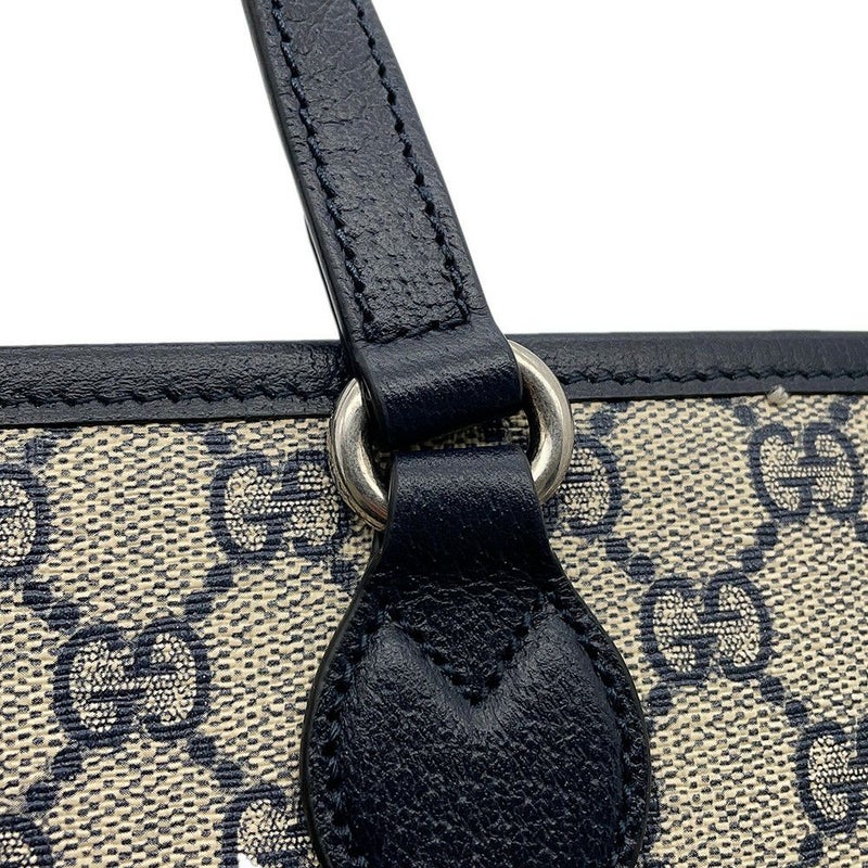 グッチ ショルダーバッグ ダブルG オフディア ミニトートバッグ GGスプリーム/レザー 811716 GUCCI 2way