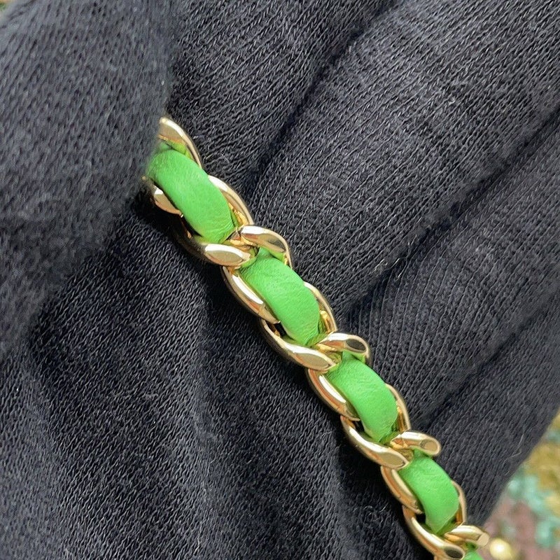 シャネル チェーンショルダーバッグ ココマーク ロゴ スパンコール CHANEL バッグ