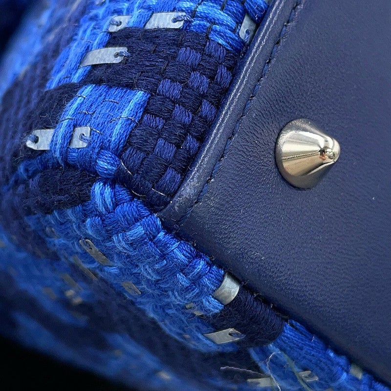 クリスチャン・ディオール ハンドバッグ レディディオール ミディアム ツイード M0550PTGC Christian Dior