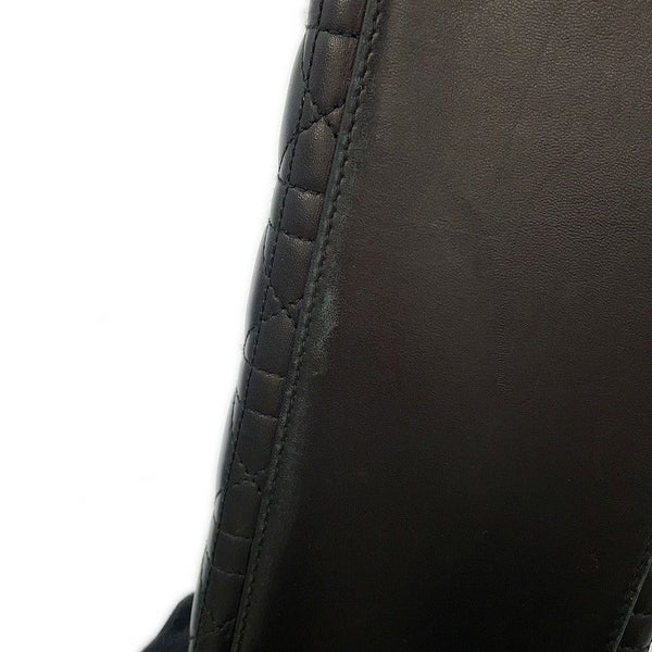 ディオール ハンドバッグ レディディオール カナージュ ミディアム レザー Christian Dior 2way 黒