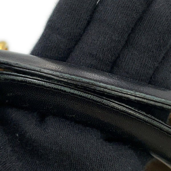 ディオール ハンドバッグ レディディオール カナージュ ミディアム レザー Christian Dior 2way 黒