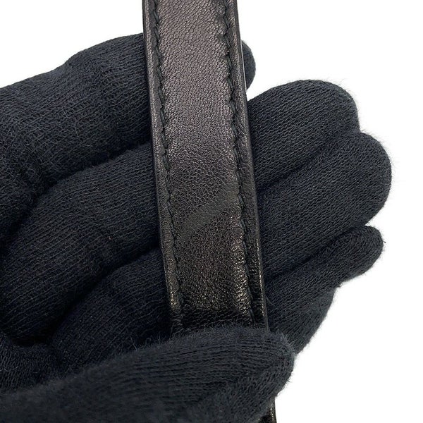 ディオール ハンドバッグ レディディオール カナージュ ミディアム レザー Christian Dior 2way 黒