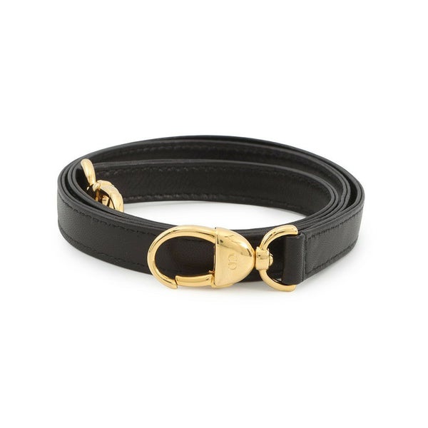 ディオール ハンドバッグ レディディオール カナージュ ミディアム レザー Christian Dior 2way 黒