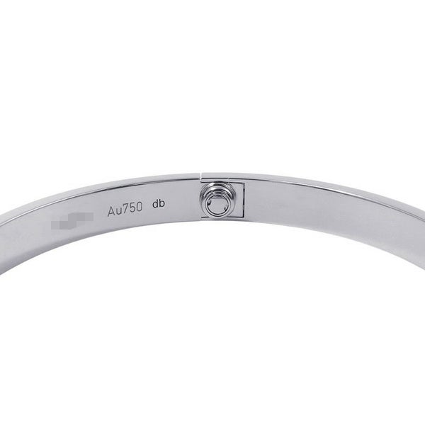 カルティエ ブレスレット ラブブレス クラシックモデル K18WGホワイトゴールド サイズ20 Cartier LOVEブレスレット バングル