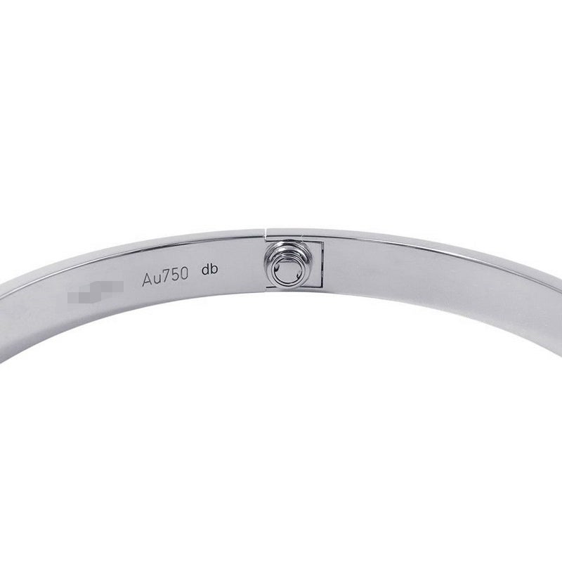 カルティエ ブレスレット ラブブレス クラシックモデル K18WGホワイトゴールド サイズ20 Cartier LOVEブレスレット バングル