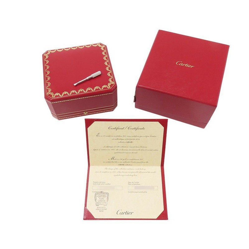 カルティエ ブレスレット ラブブレス クラシックモデル K18WGホワイトゴールド サイズ20 Cartier LOVEブレスレット バングル