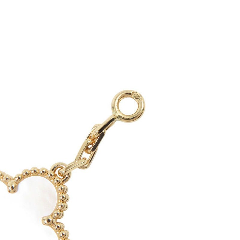 ヴァンクリーフ&アーペル ネックレス ヴィンテージ アルハンブラ ネックレス 10モチーフ マザーオブパール K18YG VCARA42800