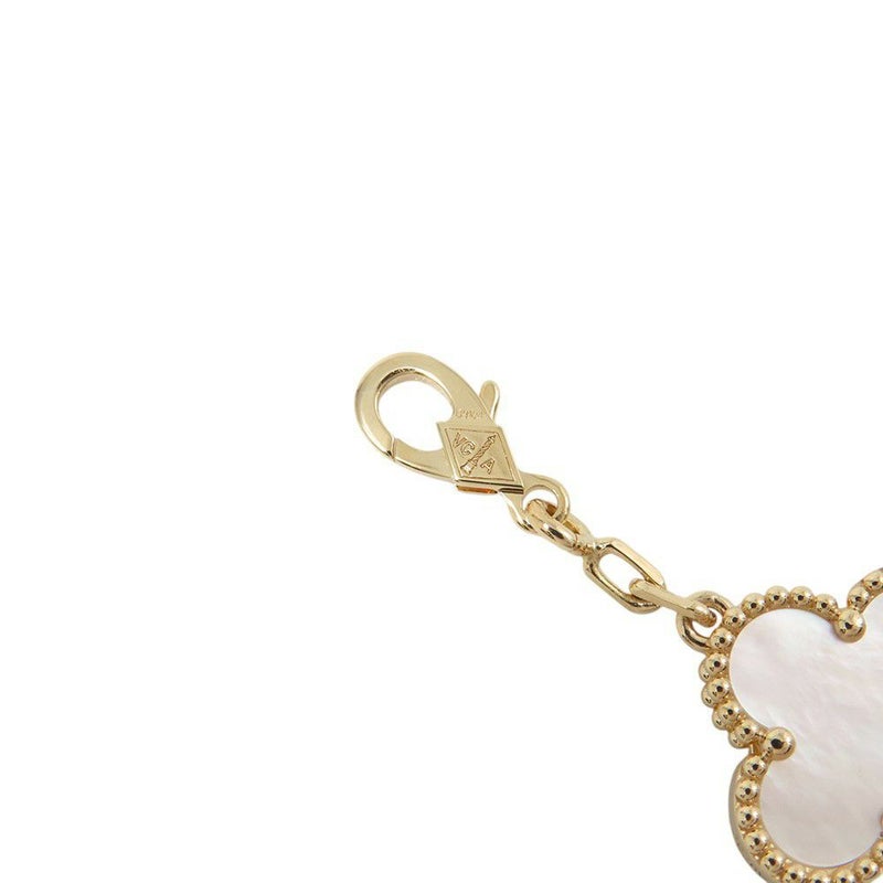 ヴァンクリーフ＆アーペル ブレスレット ヴィンテージ アルハンブラ 5モチーフ マザーオブパール K18YGイエローゴールド VCARA41800