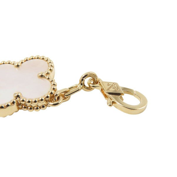 ヴァンクリーフ＆アーペル ブレスレット ヴィンテージ アルハンブラ 5モチーフ マザーオブパール K18YGイエローゴールド VCARA41800