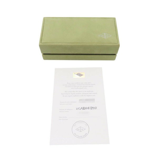 ヴァンクリーフ＆アーペル ブレスレット ヴィンテージ アルハンブラ 5モチーフ マザーオブパール K18YGイエローゴールド VCARA41800