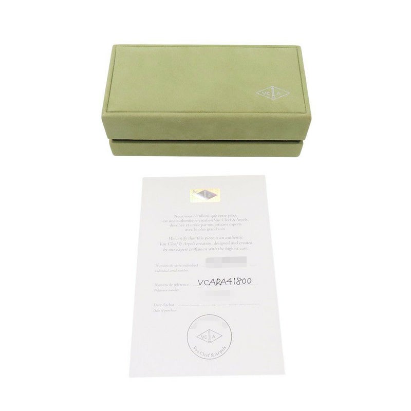 ヴァンクリーフ＆アーペル ブレスレット ヴィンテージ アルハンブラ 5モチーフ マザーオブパール K18YGイエローゴールド VCARA41800