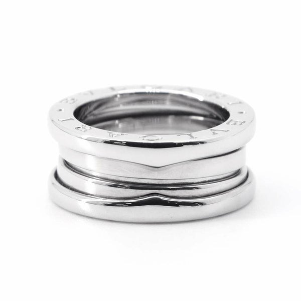 ブルガリ リング ビーゼロワン B-zero1 2バンド K18WGホワイトゴールド リングサイズ49 指輪