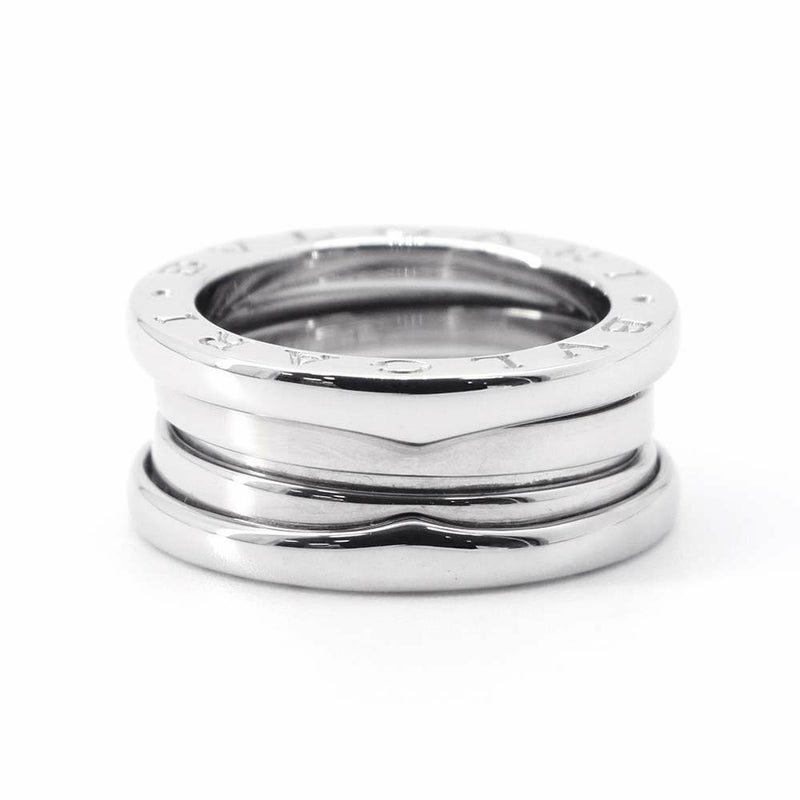 ブルガリ リング ビーゼロワン B-zero1 2バンド K18WGホワイトゴールド リングサイズ49 指輪