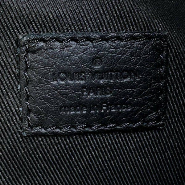 ルイヴィトン ボディバッグ モノグラム・シャドウ デュオ・スリングバッグ M21890 ブラック 黒