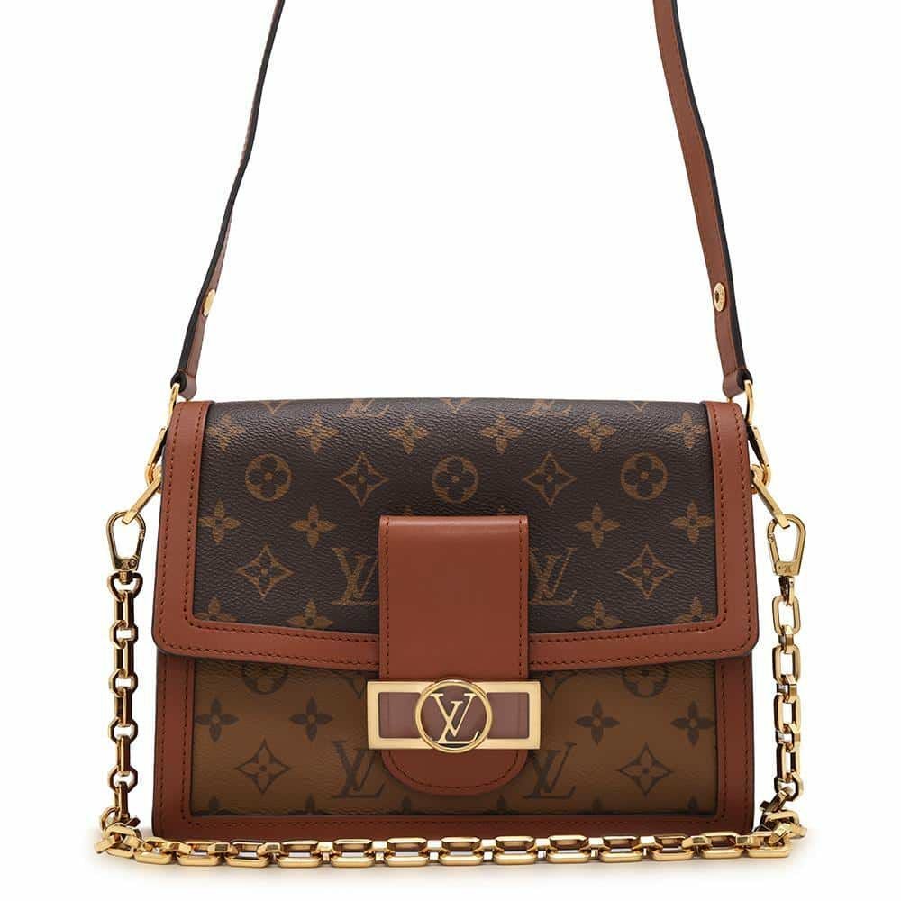 LOUIS VUITTON(ルイヴィトン) ショルダーバッグ モノグラムリバース ドーフィーヌMM M45958 モノグラム×モノグラムリバース ルイヴィトン ショルダーバッグ モノグラム・リバース ドーフィーヌMM