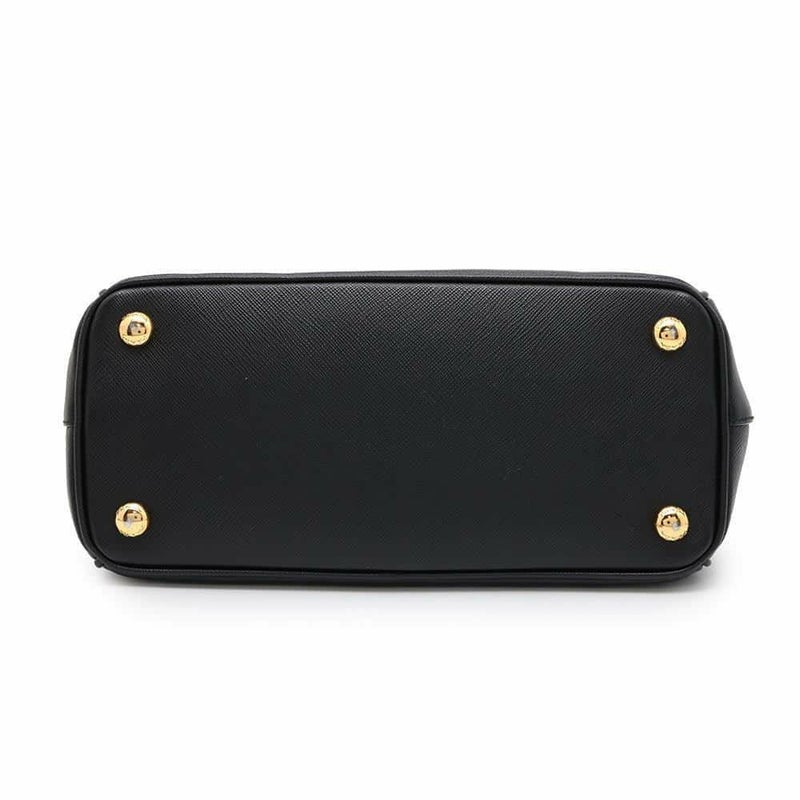 プラダ ハンドバッグ ガレリア スモール サフィアーノレザー 1BA896 PRADA 2wayショルダーバッグ 黒