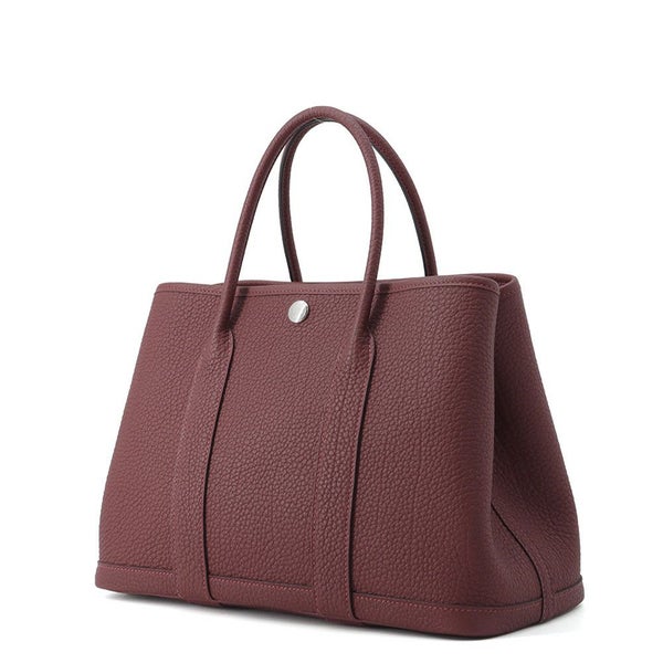 エルメス トートバッグ ガーデンパーティTPM ルージュアッシュ/シルバー金具 ネゴンダ K刻印